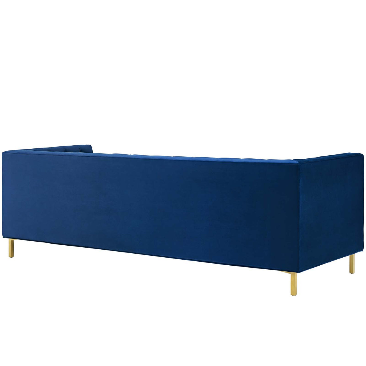 Capture Upholstered Velvet Sofa, Navy