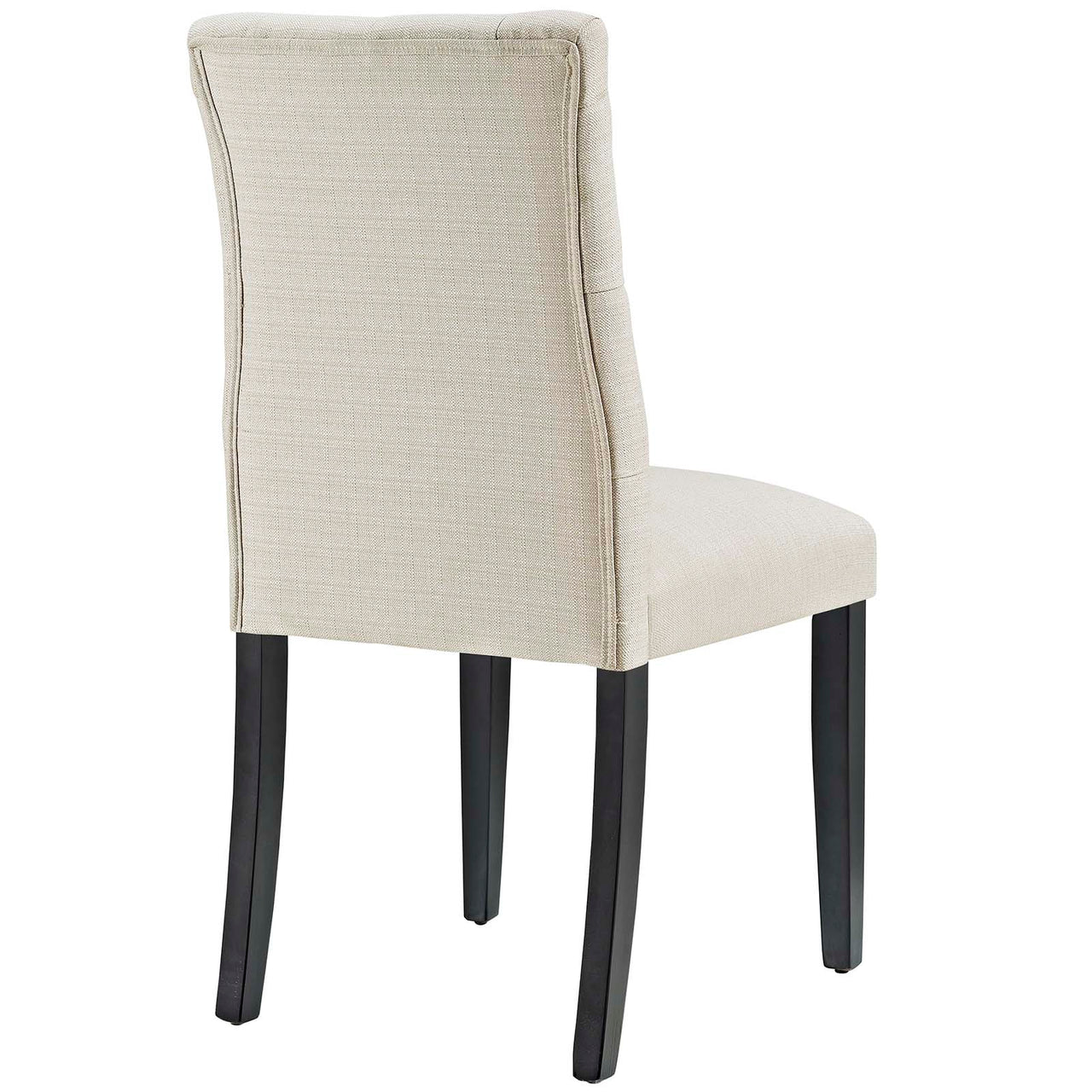 Heiress Upholstered Fabric Dining Chair Set of 4, Beige
