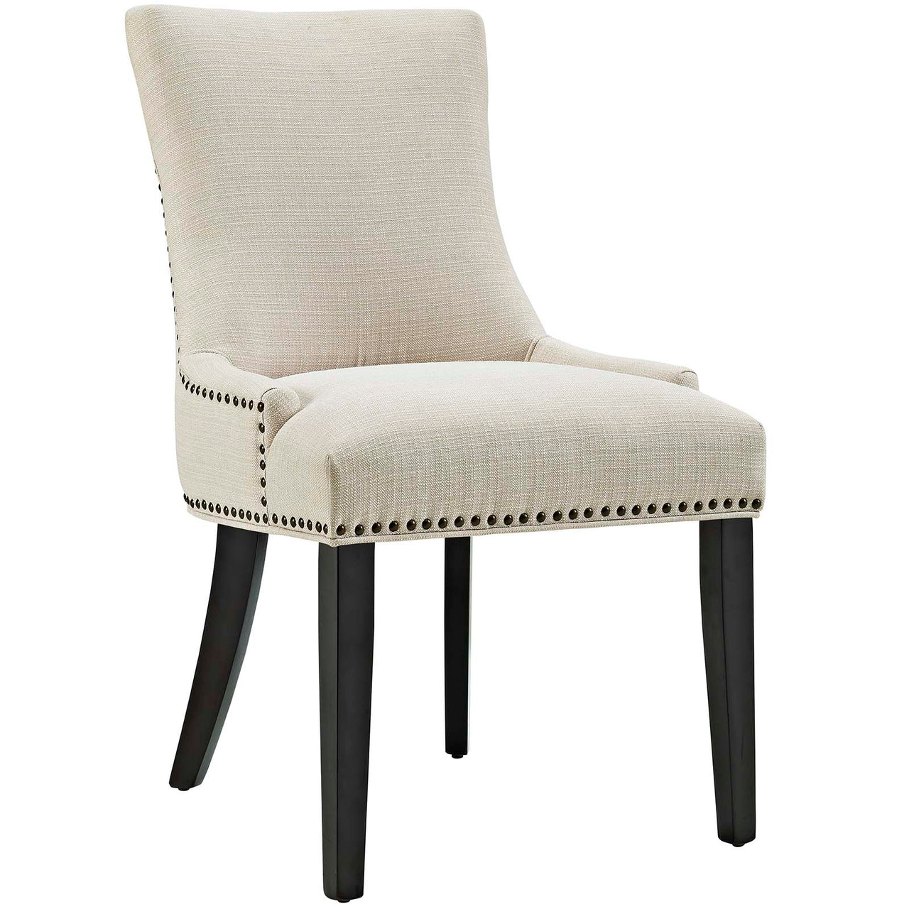 Marvelle Upholstered Dining Chair Set of 4, Beige