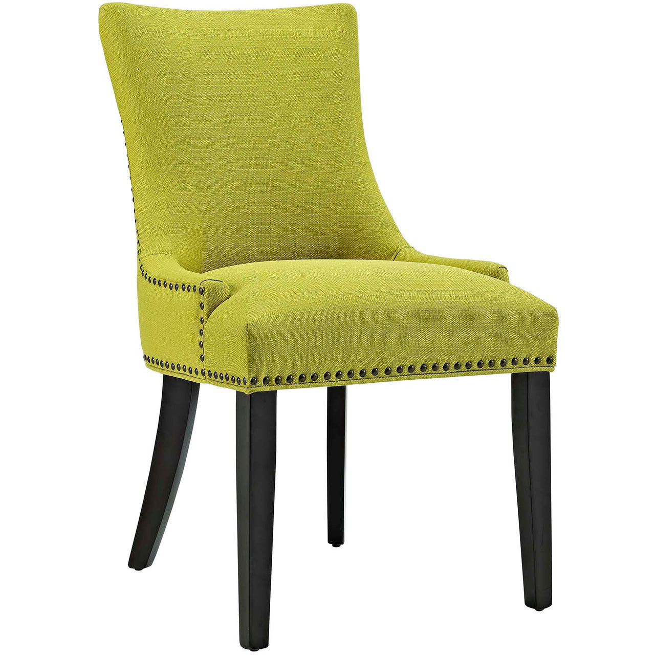 Marvelle Upholstered Dining Chair Set of 4, Chartreuse