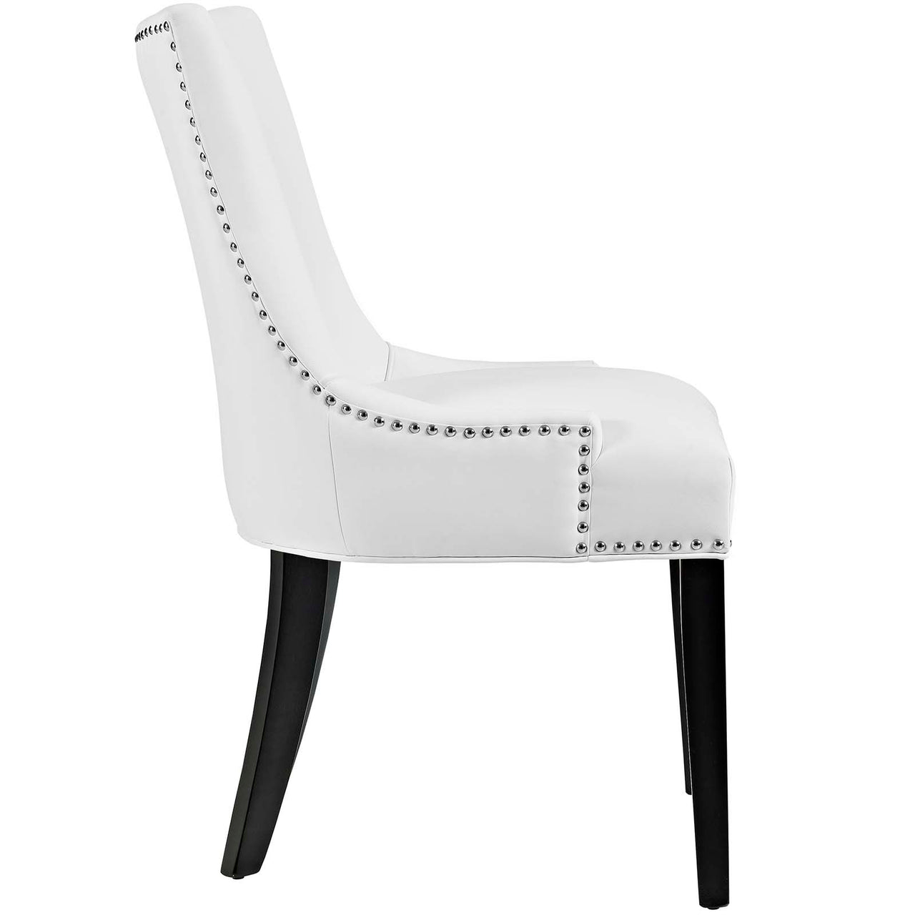 Marvelle Faux Leather Dining Chair Set of 4, White