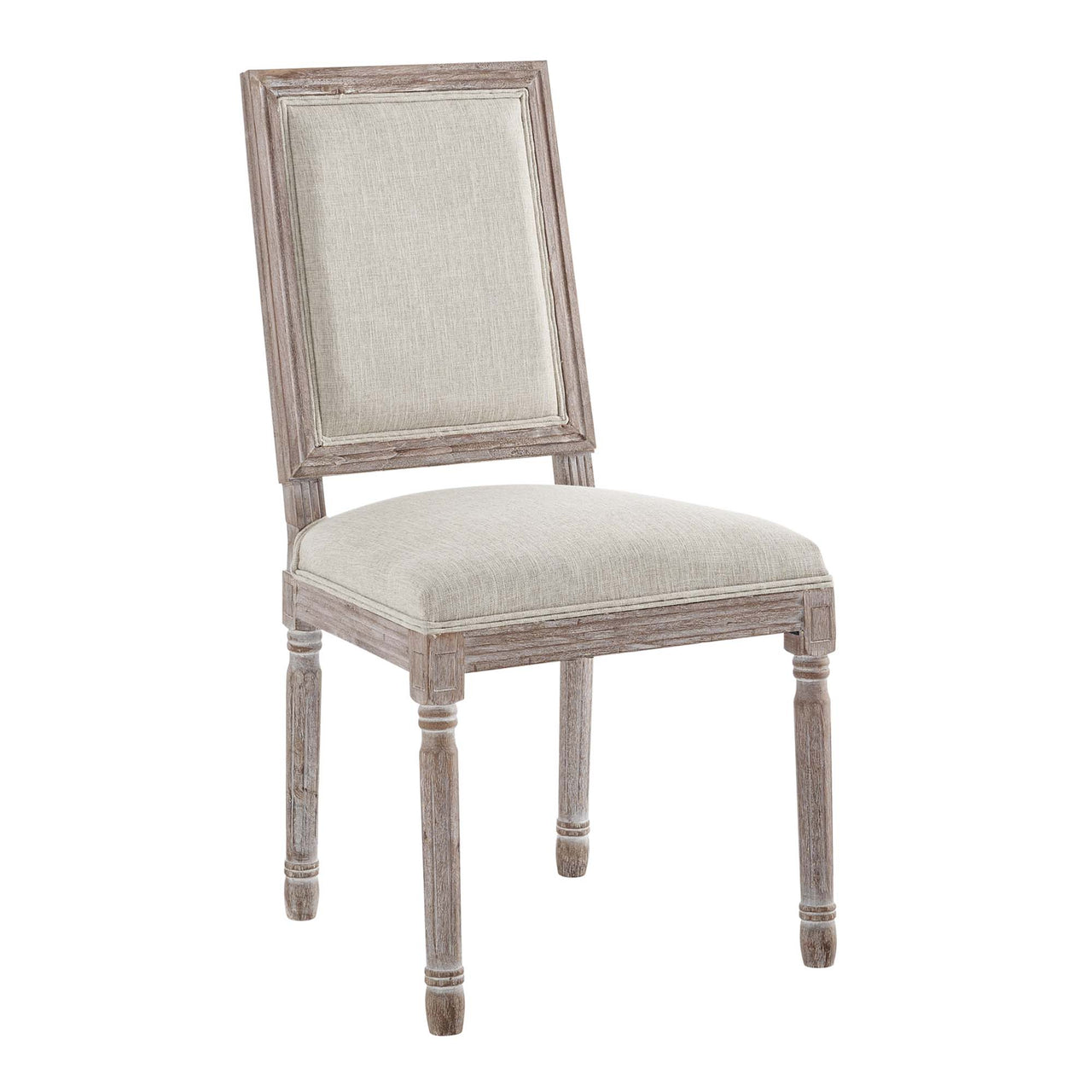 Corton Upholstered Side Chair Set of 2, Beige