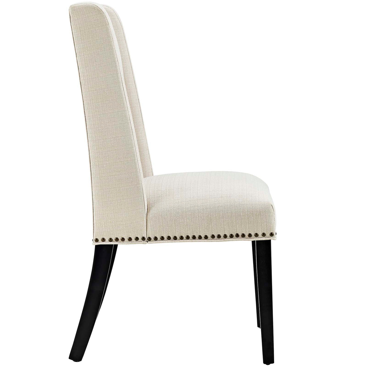 Bellare Fabric Dining Chair Set of 4, Beige