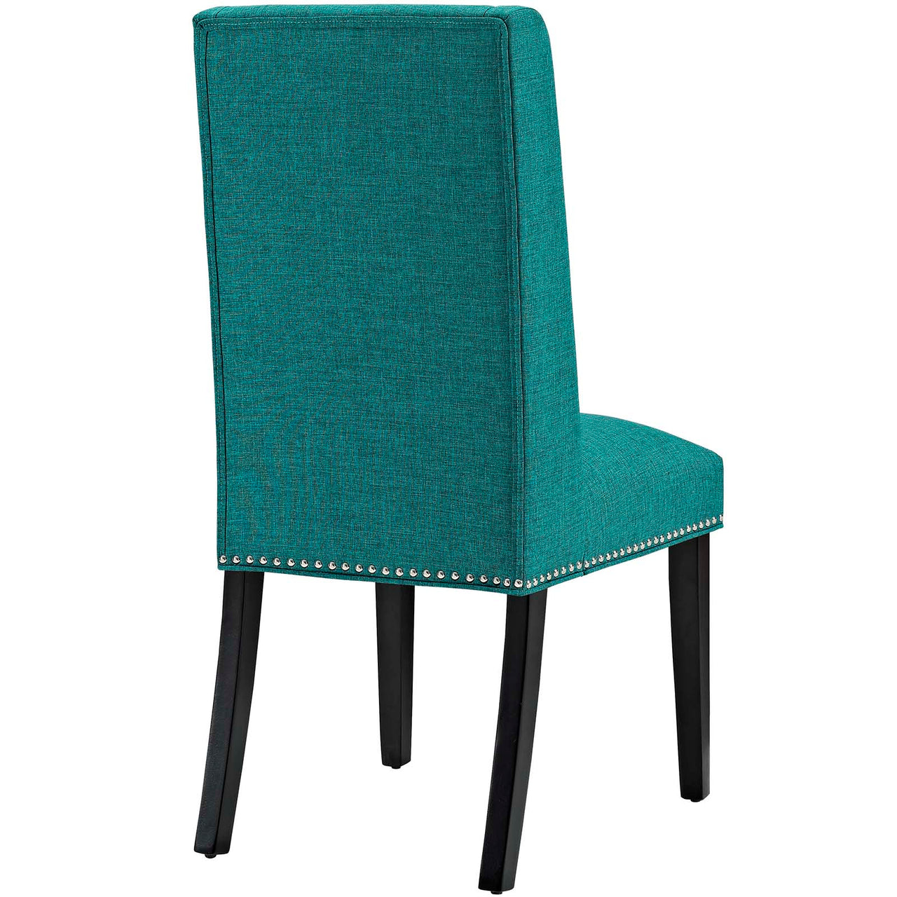 Bellare Fabric Dining Chair Set of 4, Teal