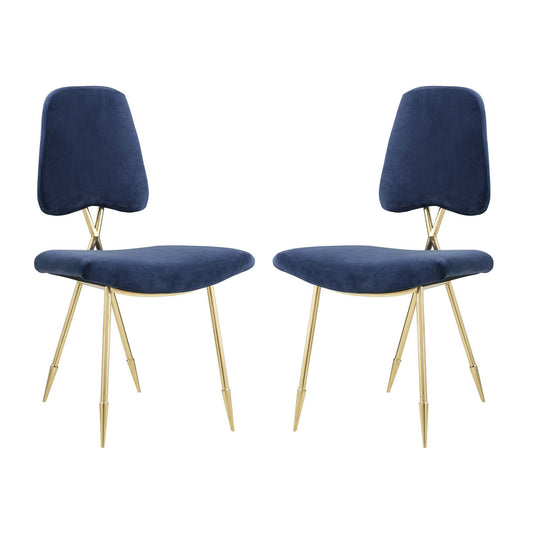Direction Dining Chair Set of 2, Navy
