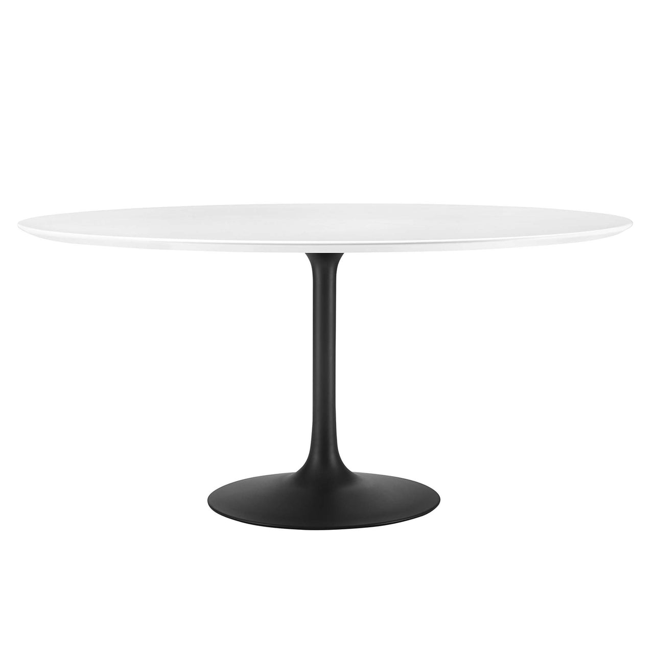 Ensemble Round Dining Table, XXL, Black & White
