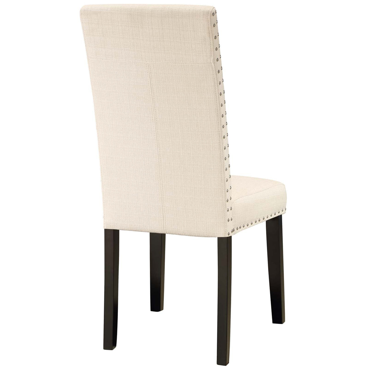 Minimalista Fabric Dining Chair Set of 2, Beige