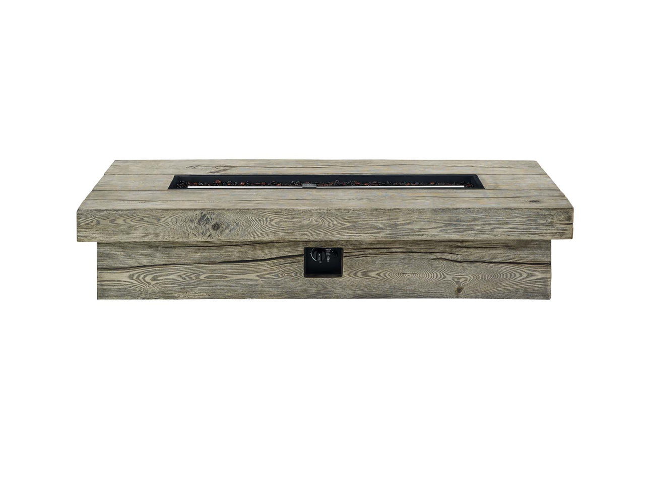 Stormwood Fire Pit Table, Light Gray