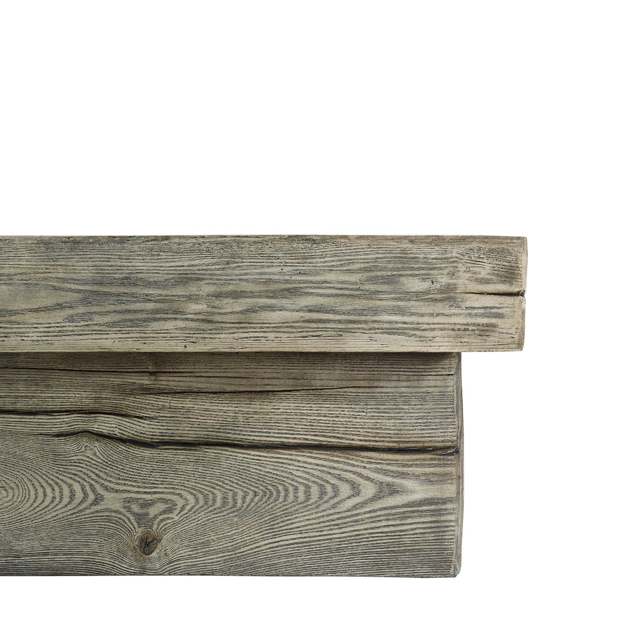 Stormwood Fire Pit Table, Light Gray