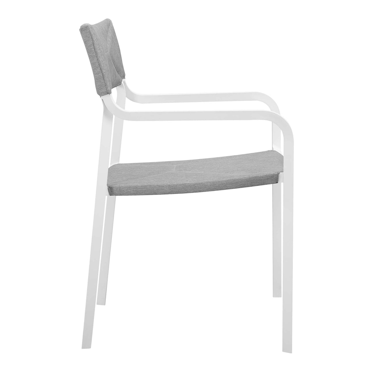 Caelen Alfresco Dining Armchair, Gray