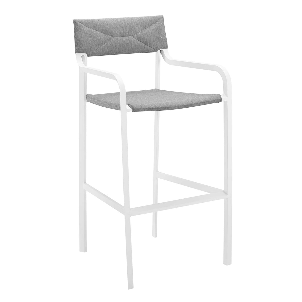 Caelen Alfresco Bar Stool, Gray
