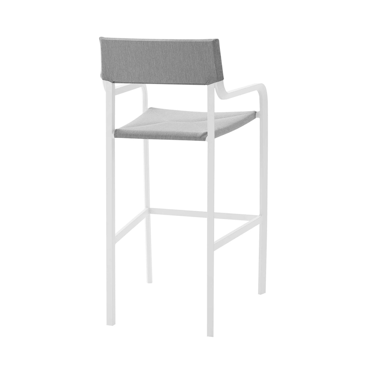 Caelen Alfresco Bar Stool, Gray