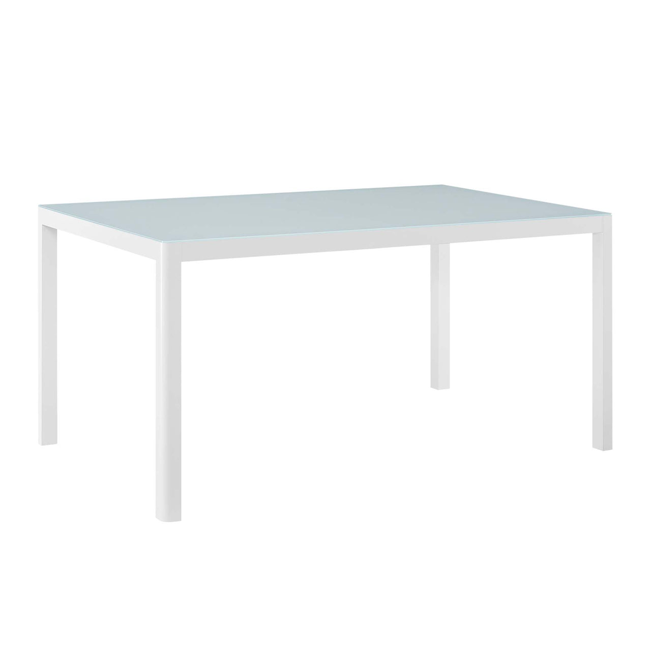 Caelen Alfresco Dining Table, White