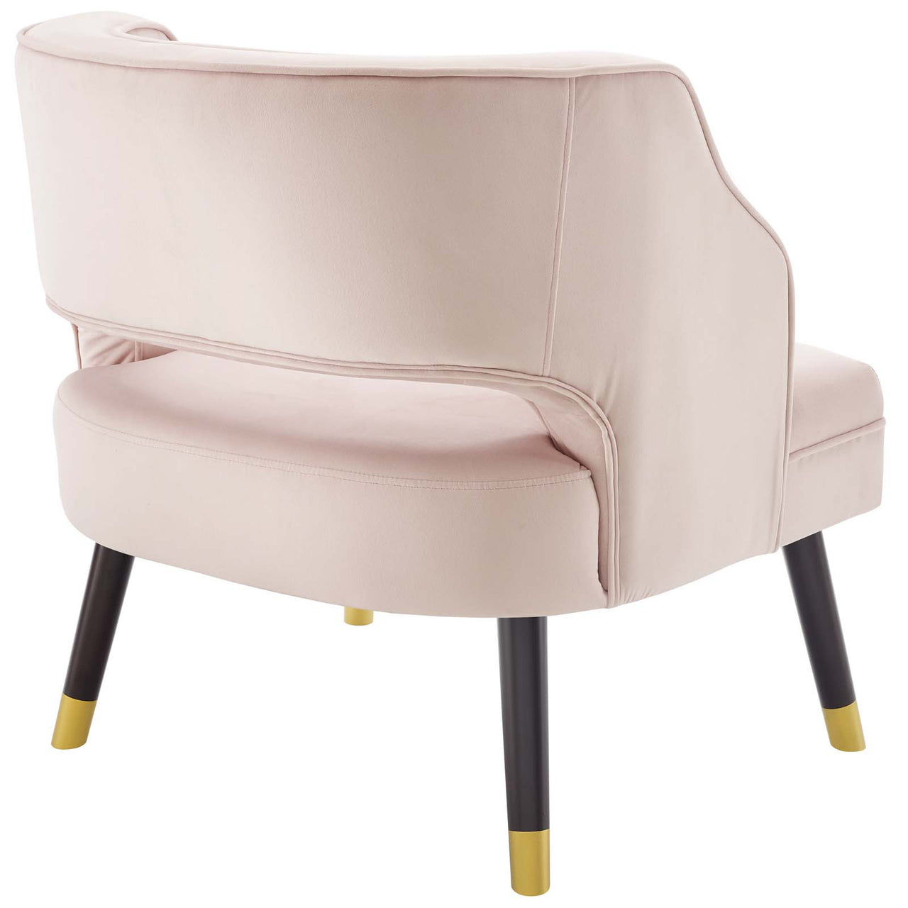 Domyra Velvet Armchair, Pink