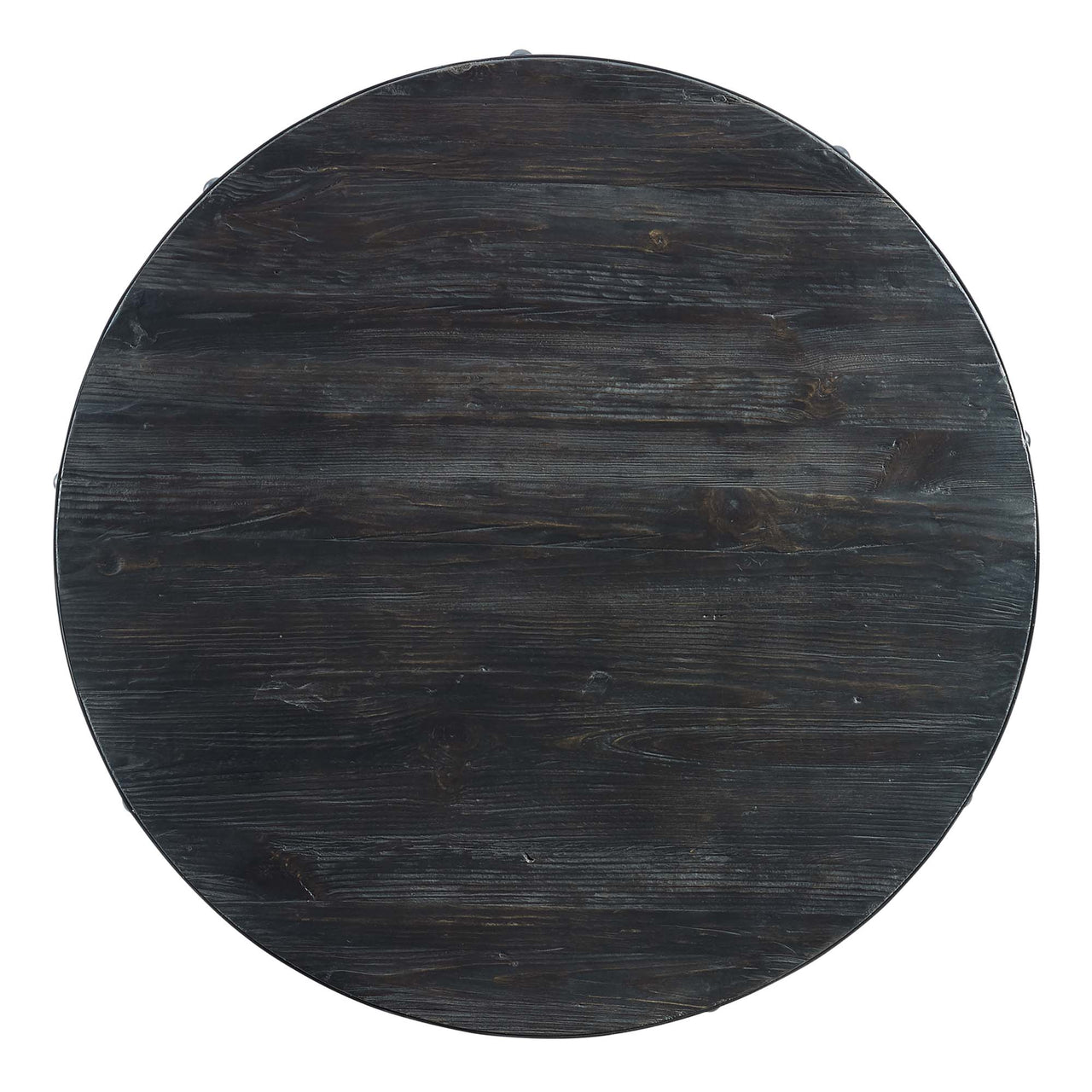 Axis Wood Bar Table, Black & Gold