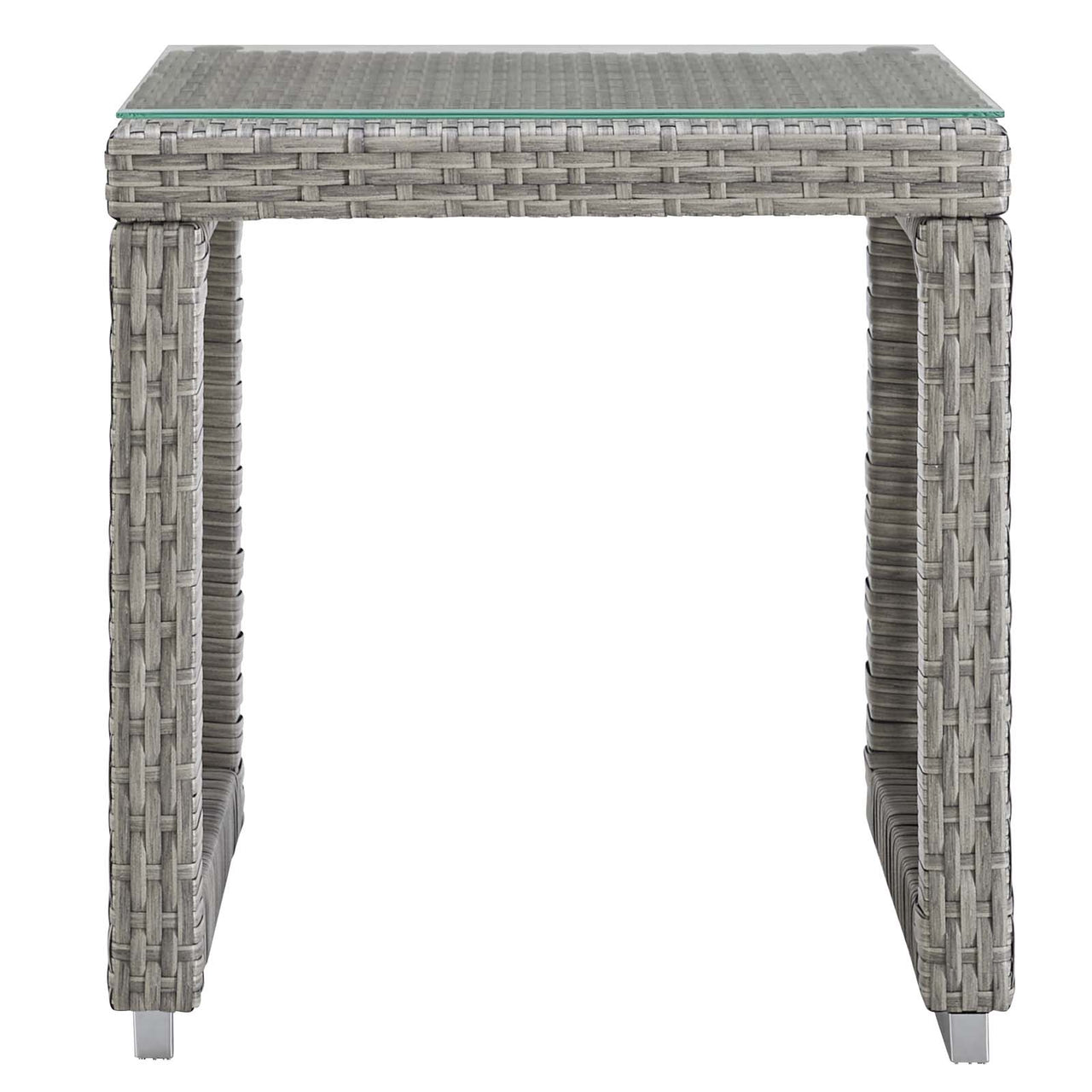Alma 3-Piece Alfresco Woven Lounging Set, Gray