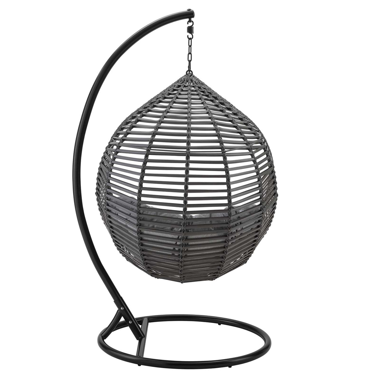 Cocoon Teardrop Alfresco Swing Chair, Gray