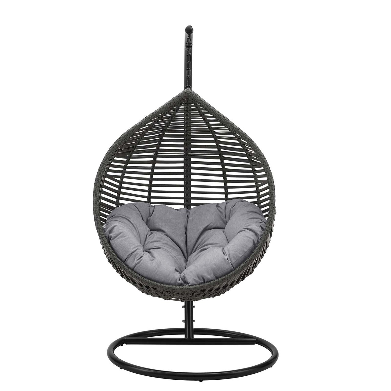 Cocoon Teardrop Alfresco Swing Chair, Gray