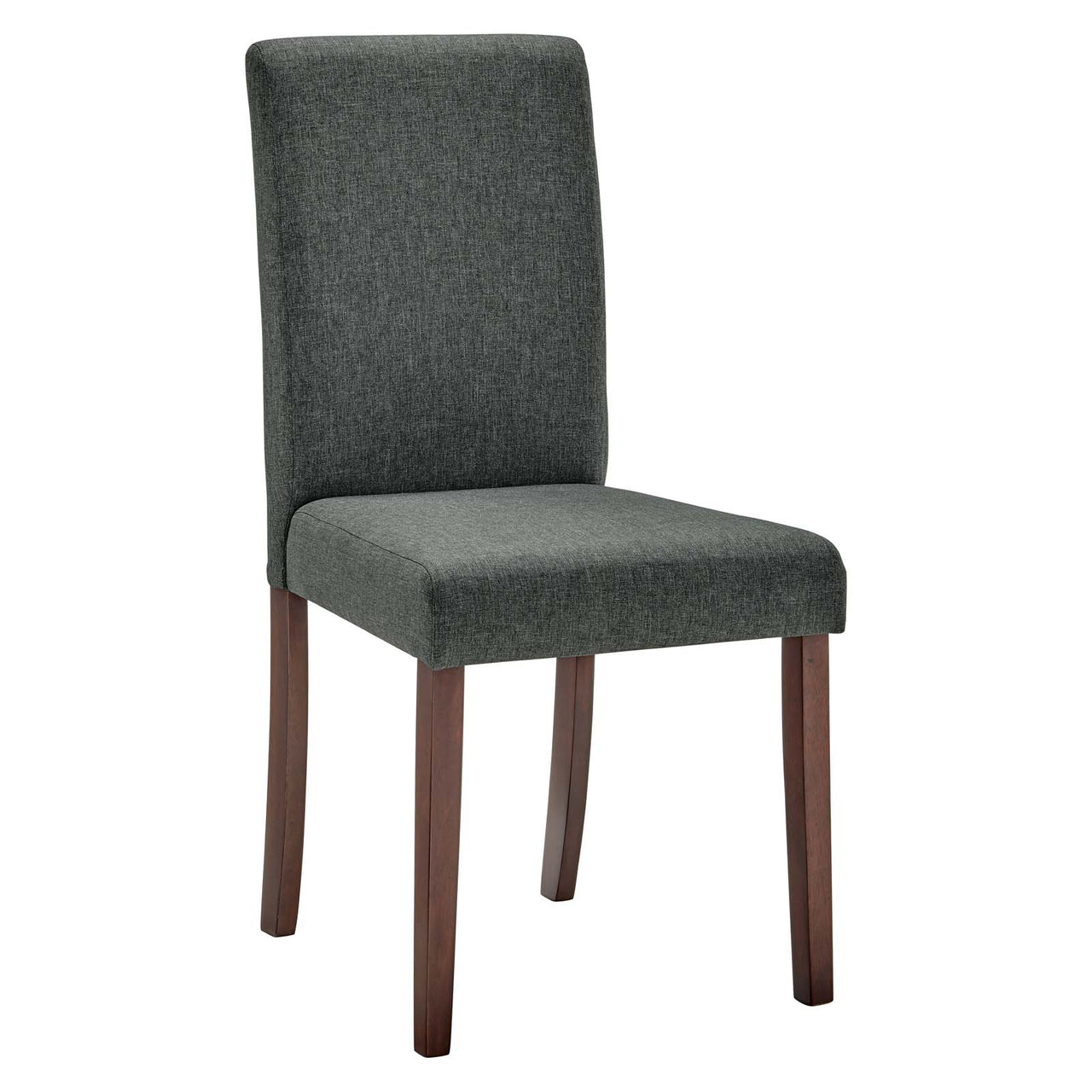 Regale Fabric Dining Chair Set of 2, Gray