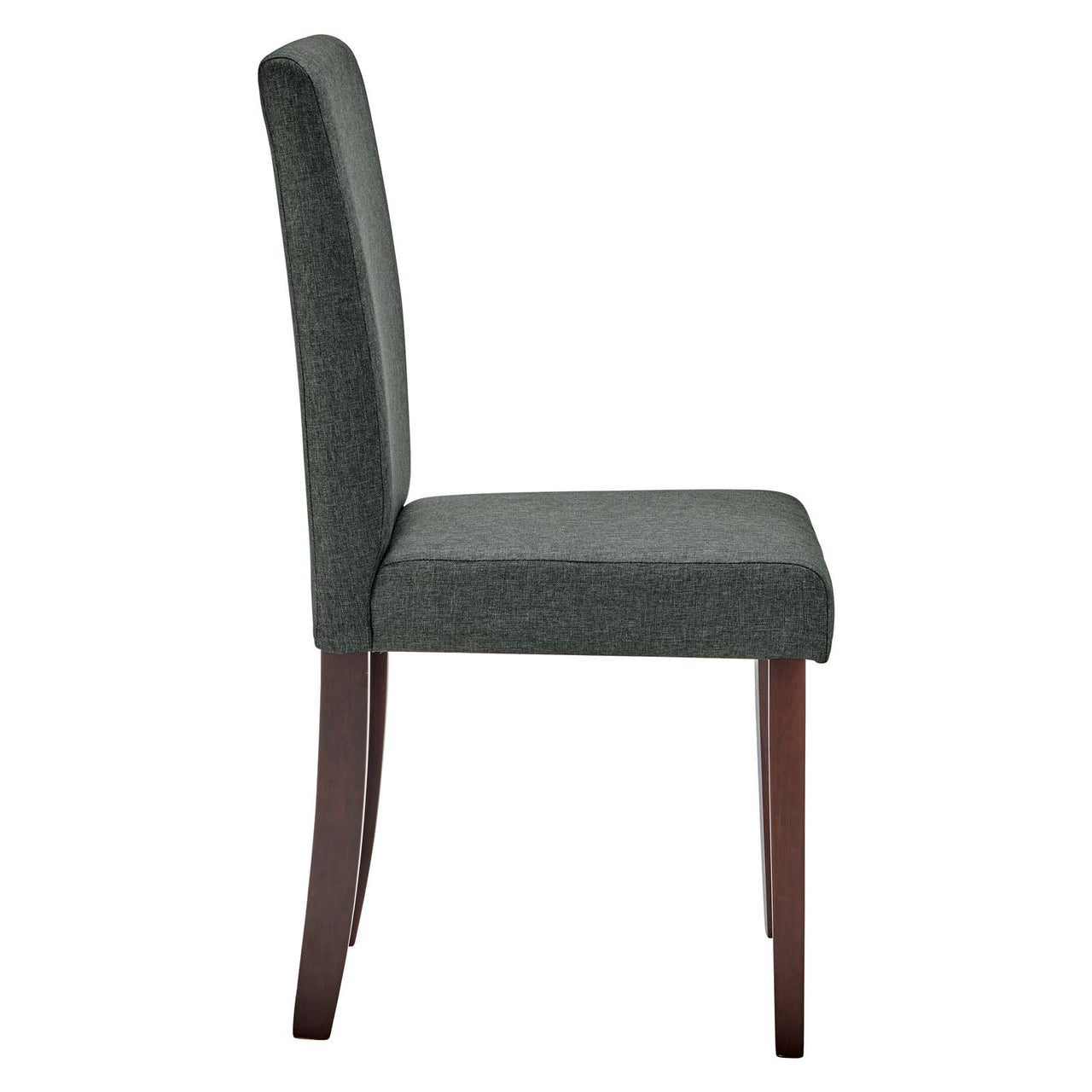Regale Fabric Dining Chair Set of 2, Gray