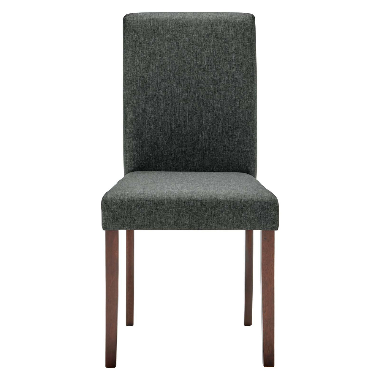 Regale Fabric Dining Chair Set of 2, Gray