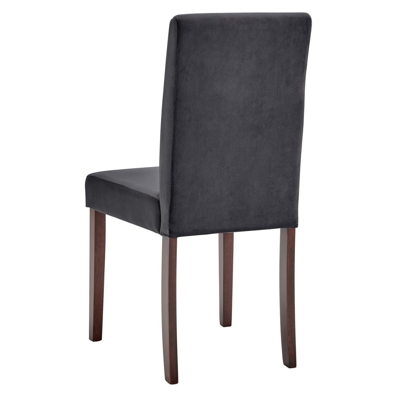 Regale Velvet Dining Chair Set of 2, Gray