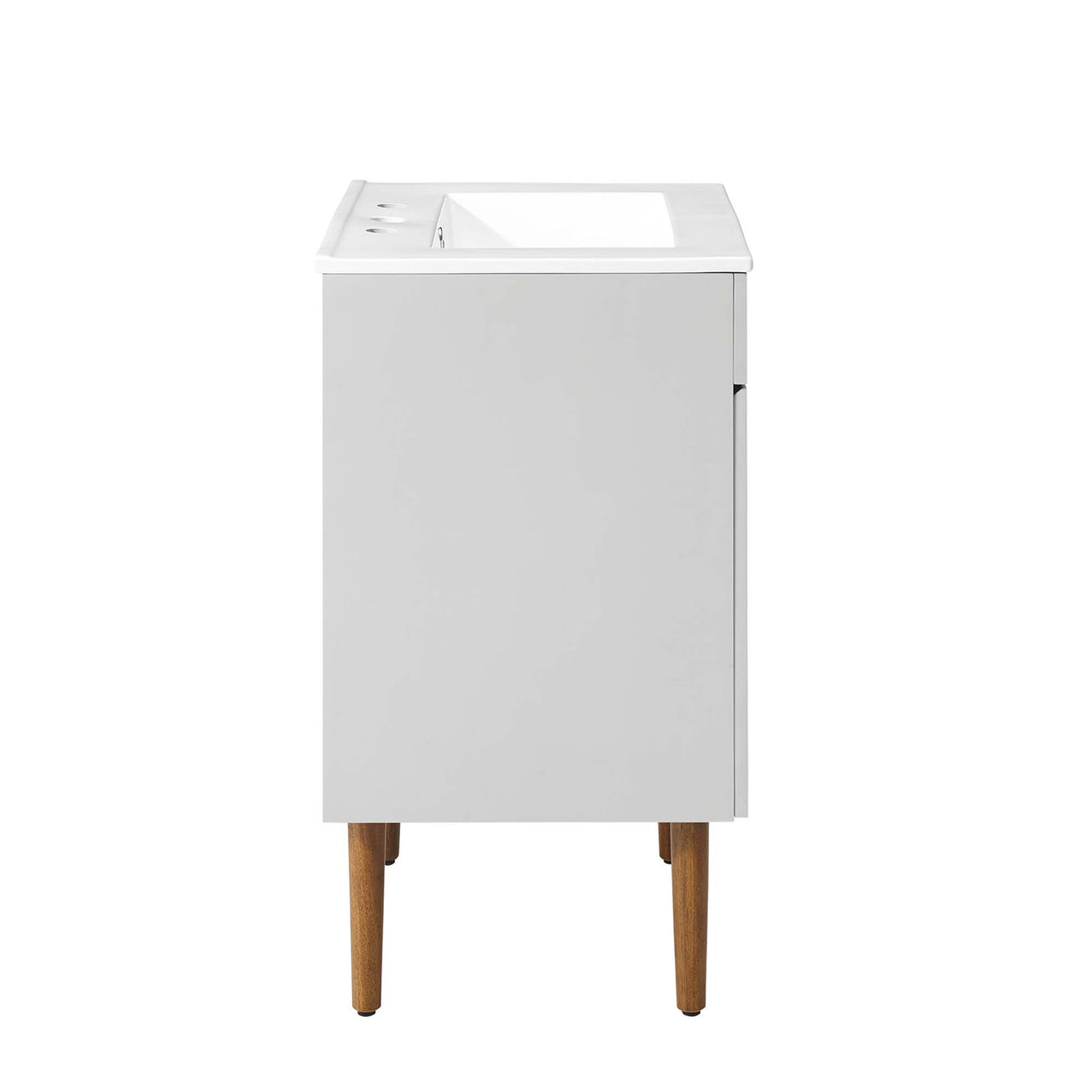 Arwyn Vanity Unit, Gray & White