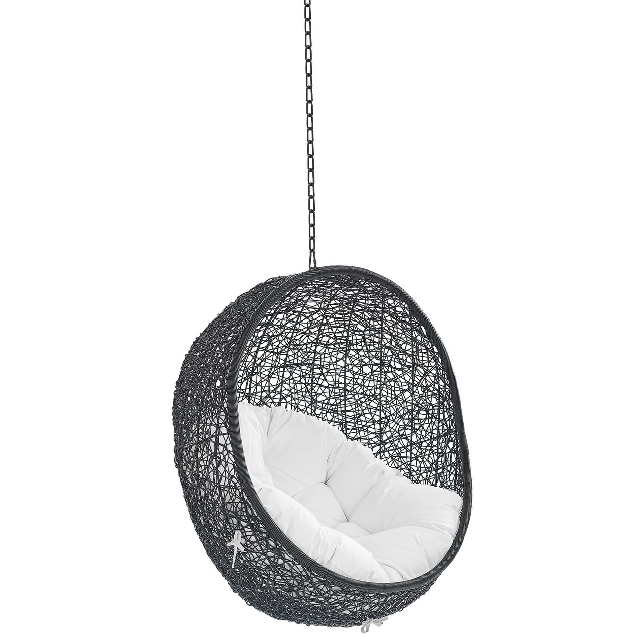 Chrysalis Swing Alfresco Lounge Chair w/o Stand, Black & White