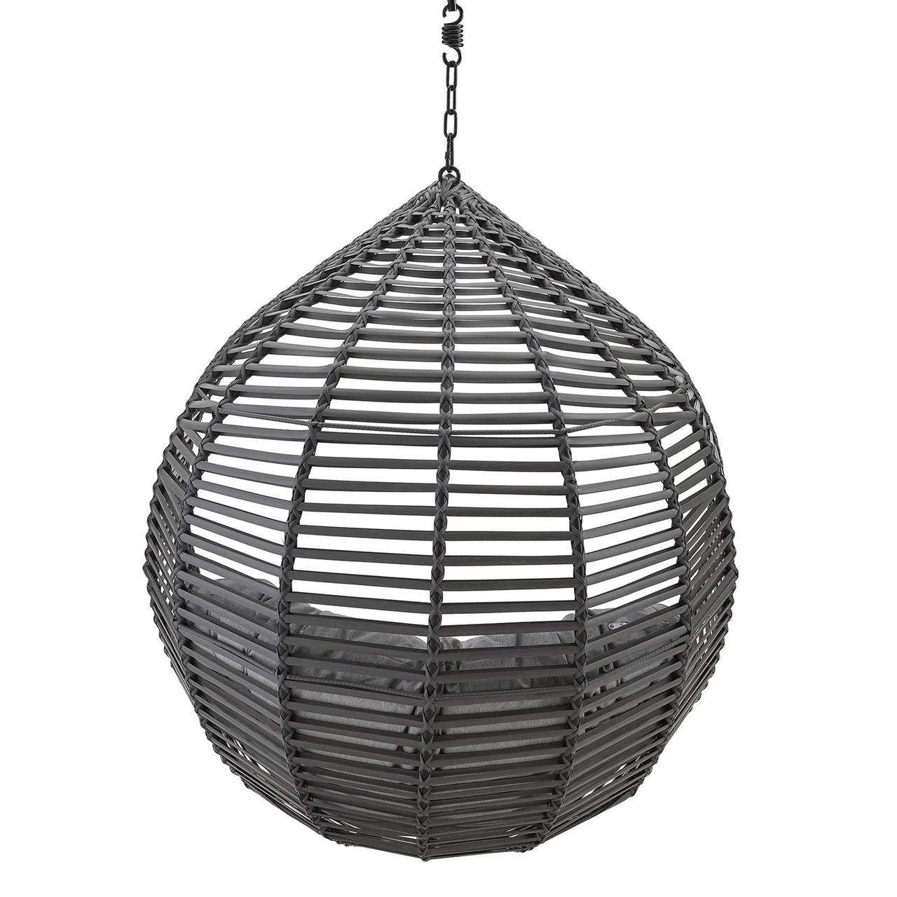 Cocoon Teardrop Alfresco Swing Chair w/o Stand, Gray