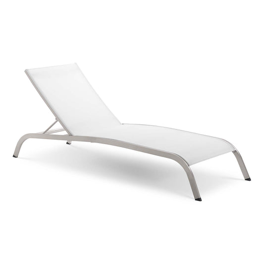 Triton Sunlounger, White