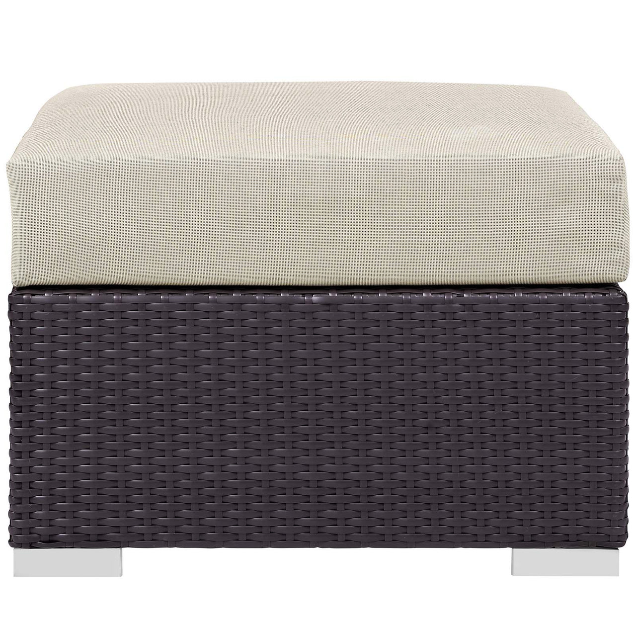 Conversation 5-Piece Set Alfresco with Fire Pit, Espresso & Beige