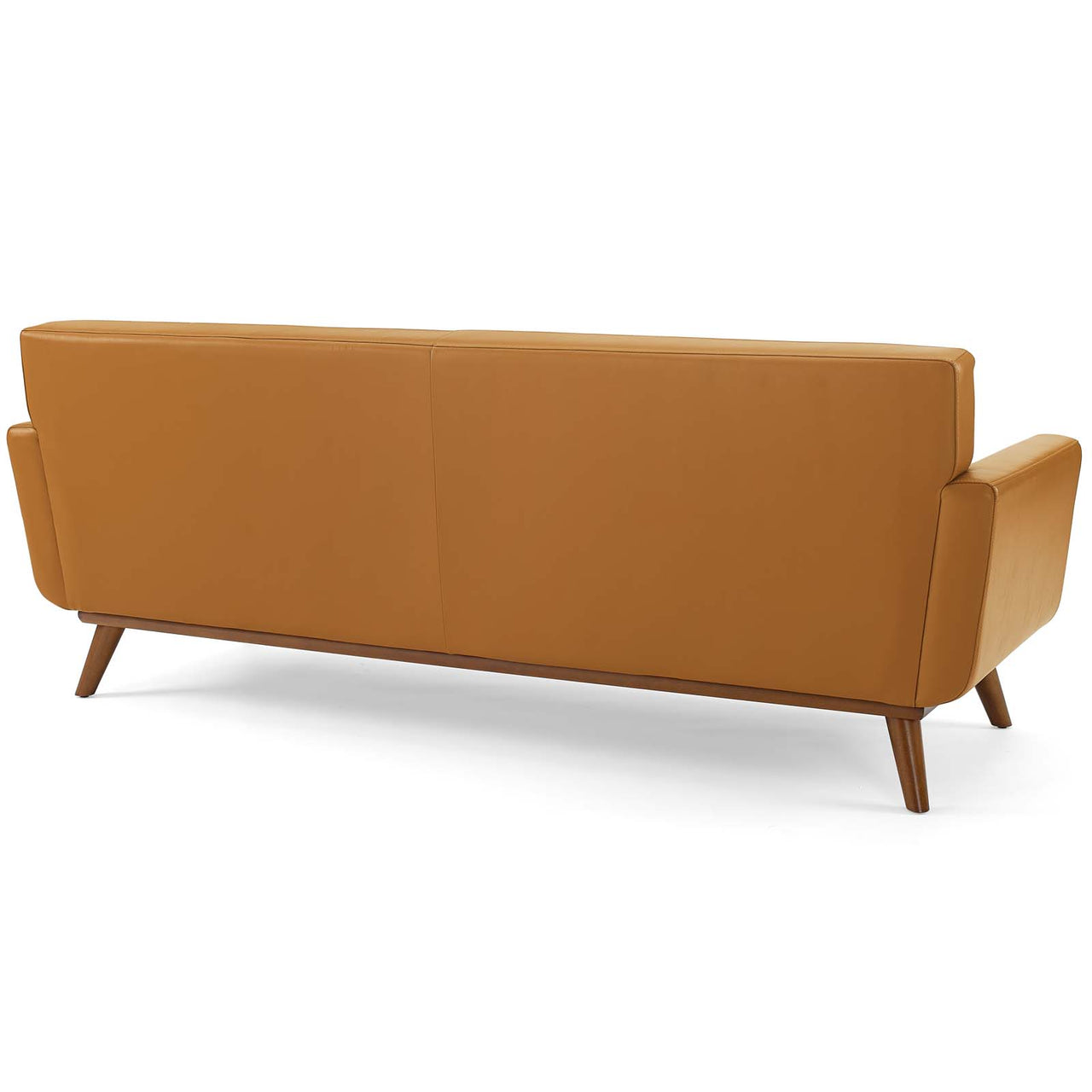 Rendezvous Top-Grain Leather Lounge Sofa, Tan