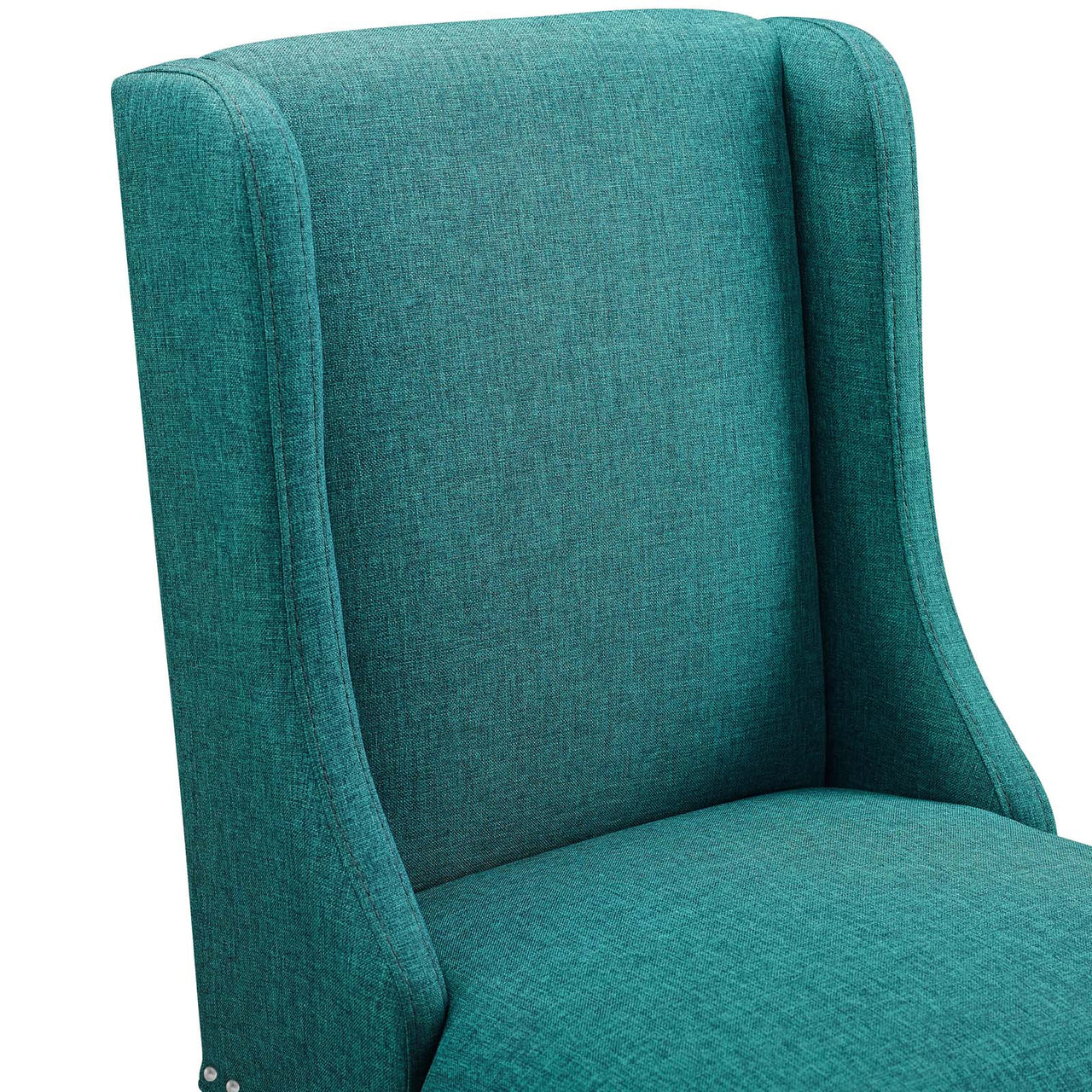 Bellare Fabric Counter Stool, Teal