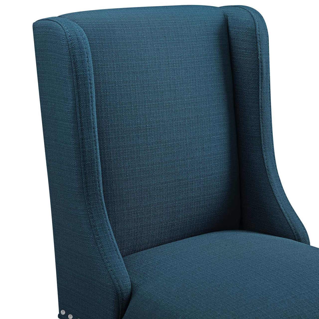Bellare Fabric Bar Stool, Azure