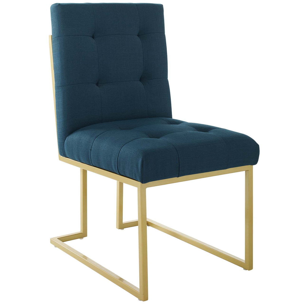 Circuit Upholstered Dining Chair, Azure