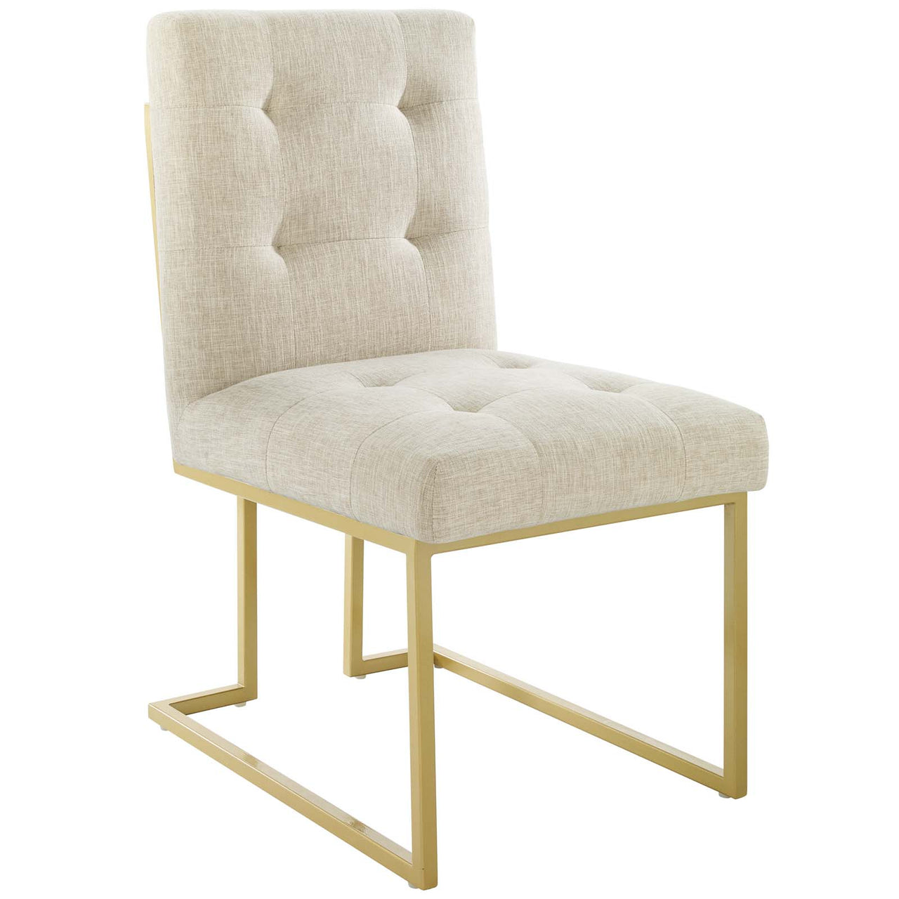 Circuit Upholstered Dining Chair, Beige