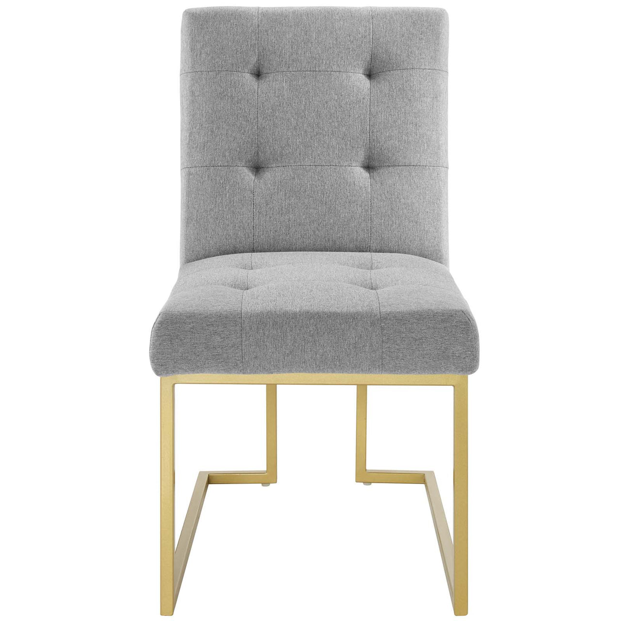 Circuit Upholstered Dining Chair, Light Gray