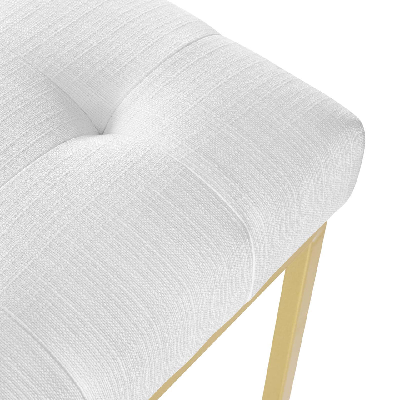 Circuit Upholstered Dining Chair, White