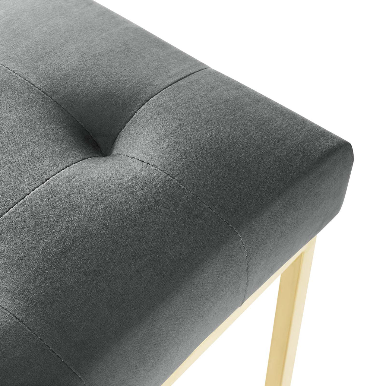 Circuit Upholstered Velvet Dining Chair, Charcoal