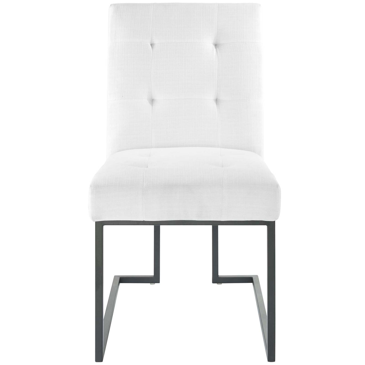 Circuit Upholstered Dining Chair, Black & White