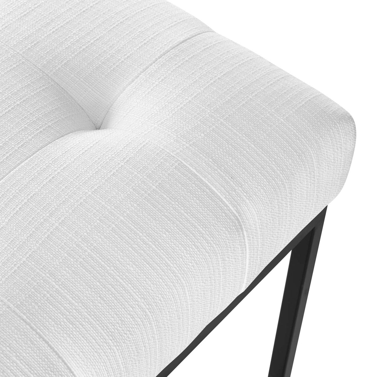 Circuit Upholstered Dining Chair, Black & White
