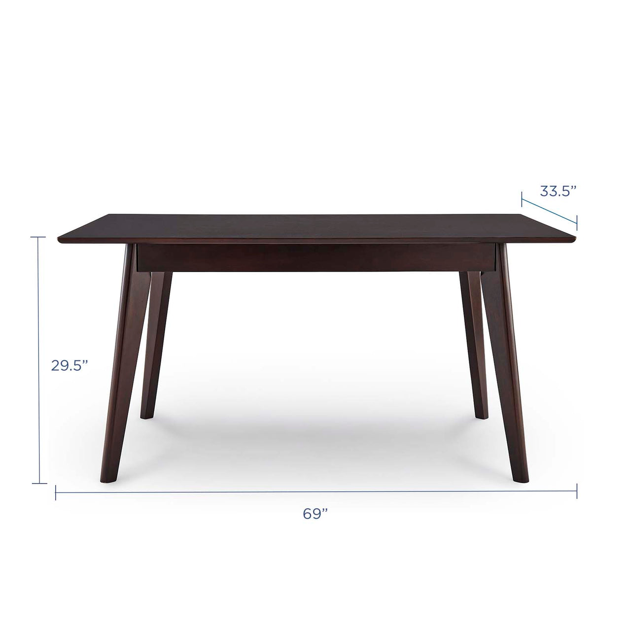 Rejoice Dining Table, Large, Espresso