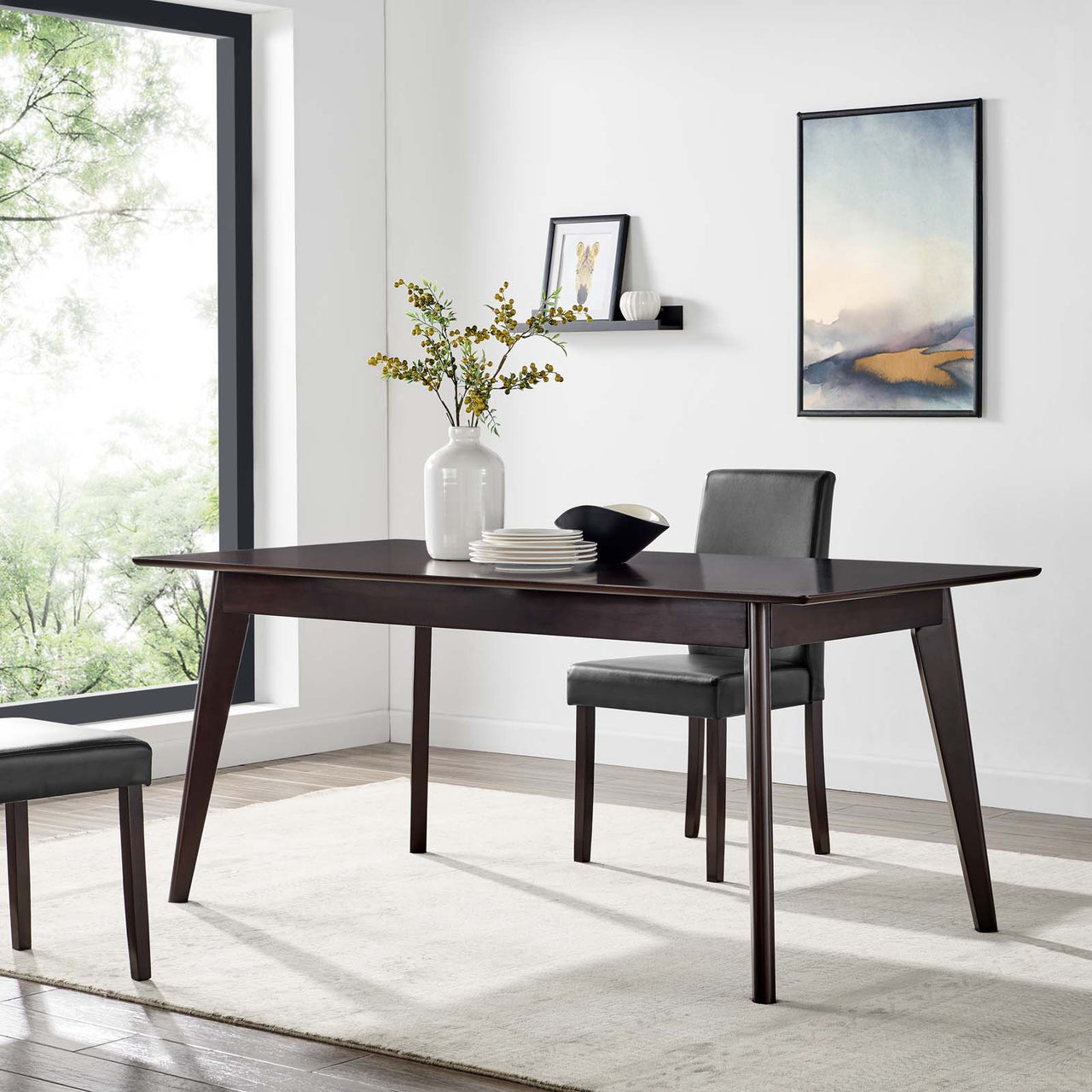 Rejoice Dining Table, Large, Espresso