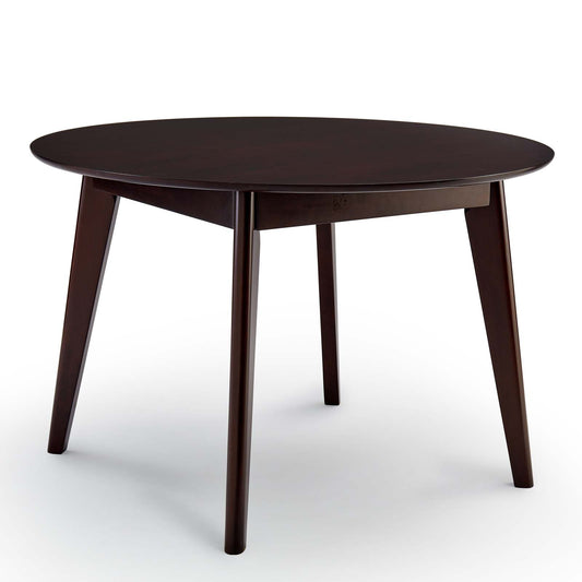 Seance Round Dining Table, Medium, Espresso