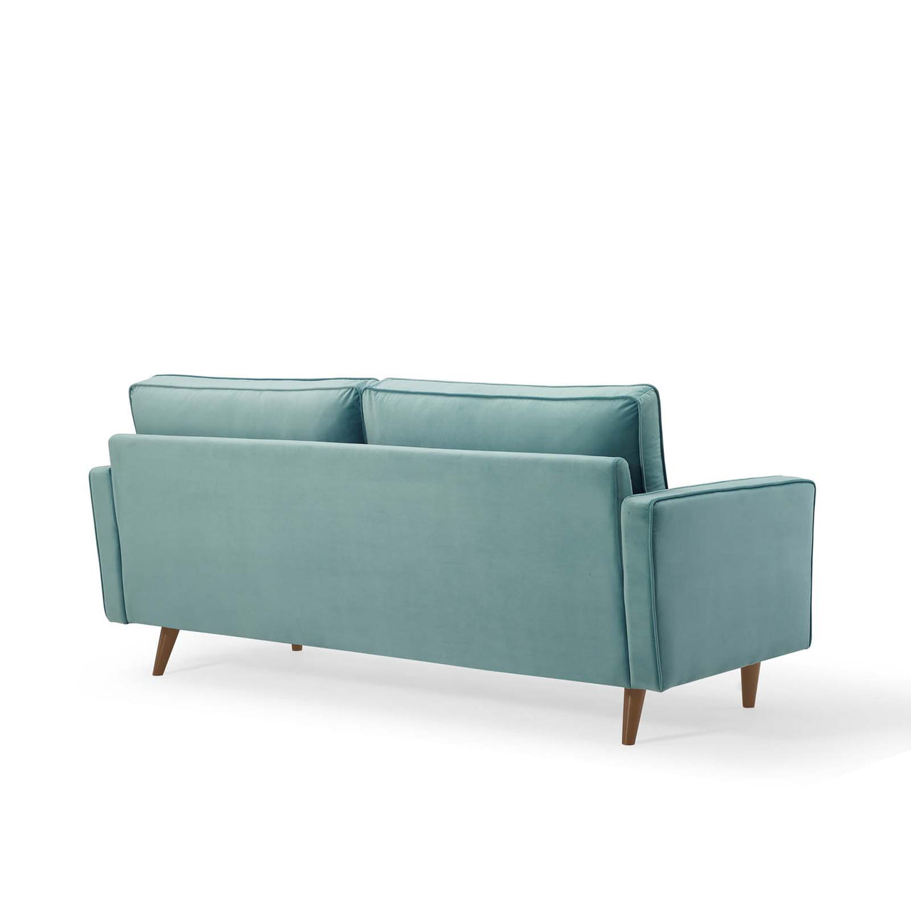 Bravien Upholstered Velvet Sofa, Mint