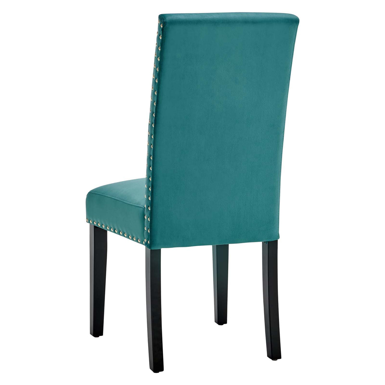 Minimalista Velvet Dining Chair Set of 2, Teal