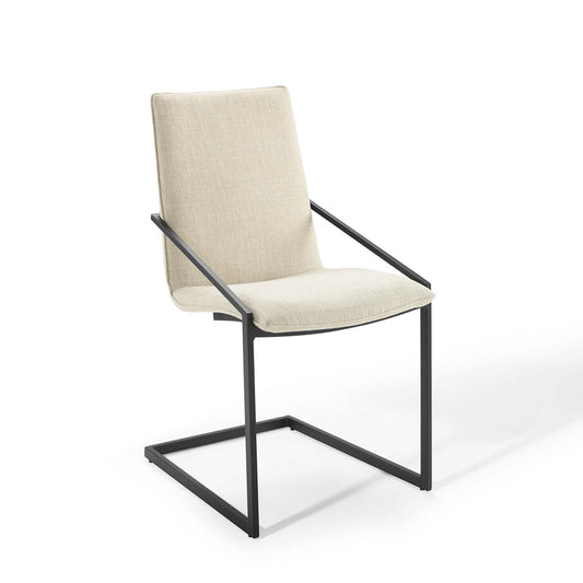 Balance Fabric Dining Armchair, Beige