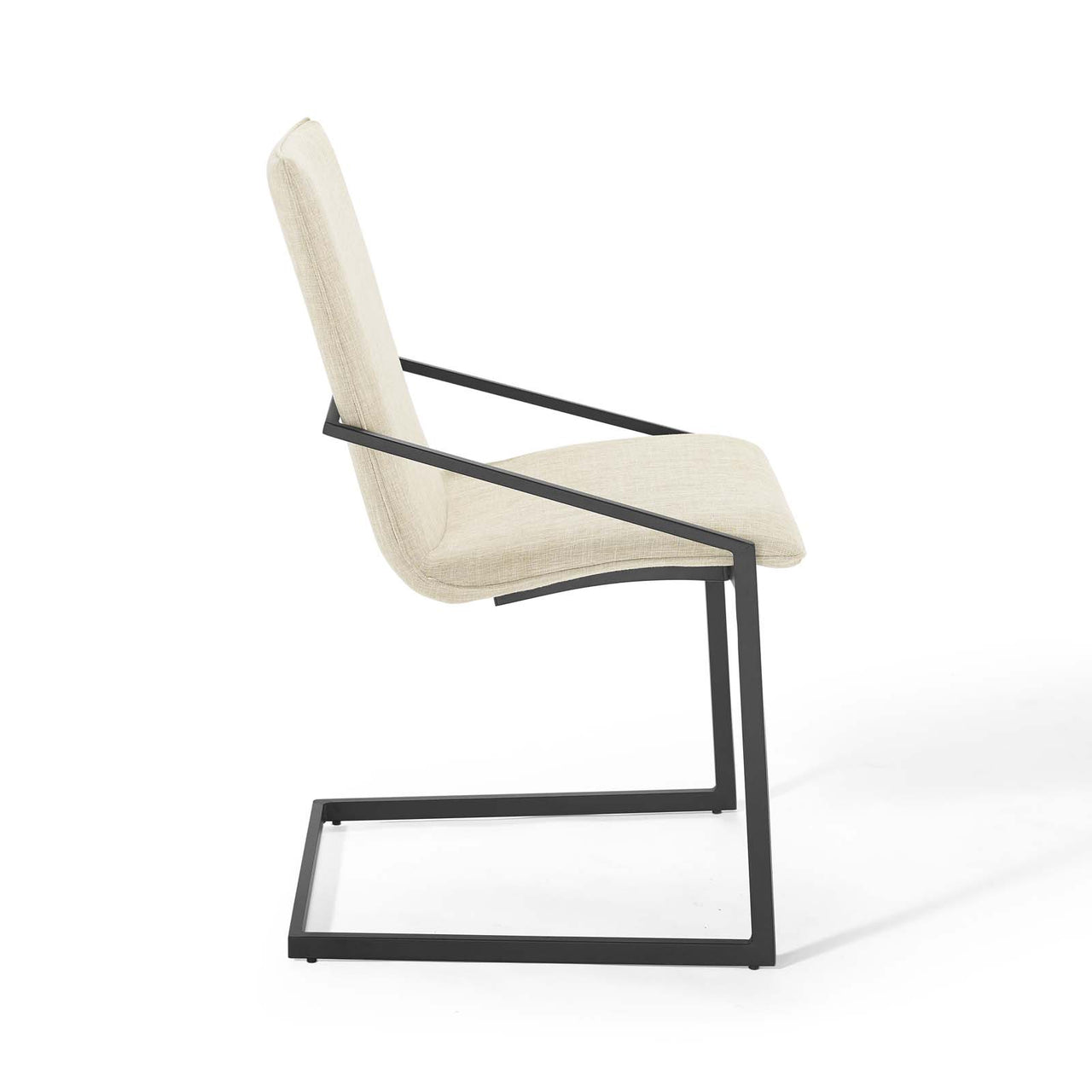 Balance Fabric Dining Armchair, Beige