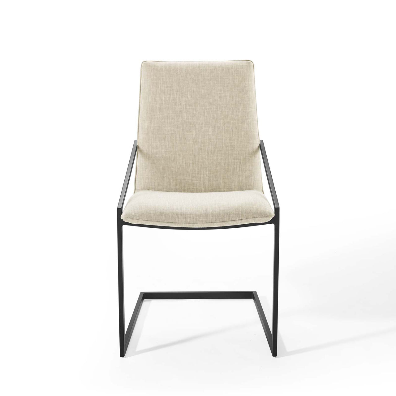 Balance Fabric Dining Armchair, Beige