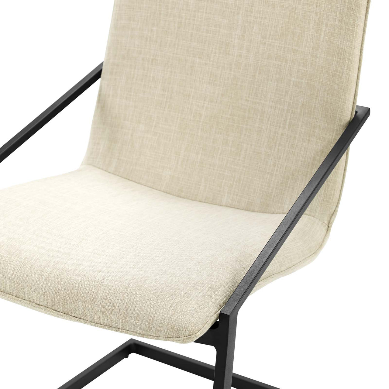 Balance Fabric Dining Armchair, Beige